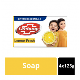 Lifeboy Lemon Fresh (4X125Gm) 1 Pack